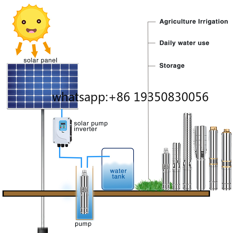 Solar Water Pumping System 10H - Water Pump Submersible recension och pris
