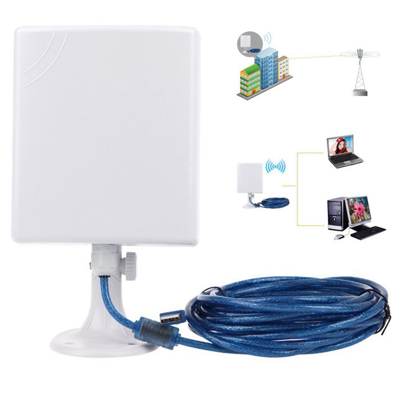150Mbps High Gain 14DBi Antenn - Outdoor Power Adapter Usb recension och pris