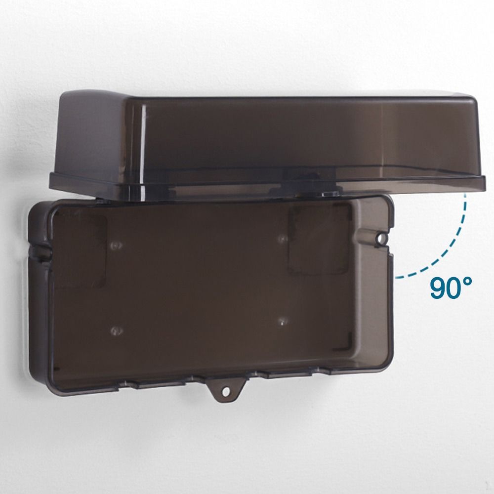 Durable Plastic Plug Box Anti- - Outdoor Power Outlet Extension recension och pris