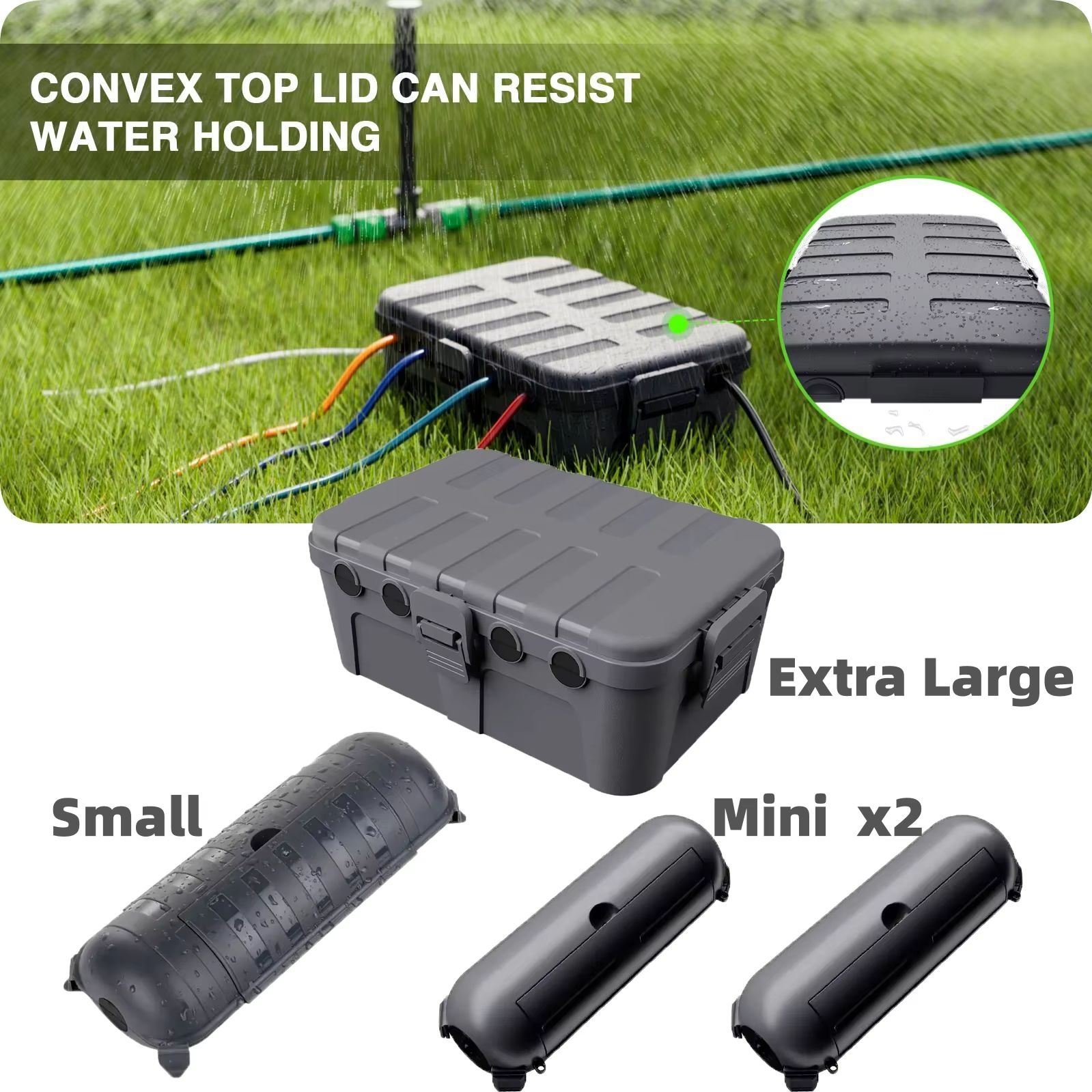 Large Weatherproof Outdoor Ele - Outdoor Power Plug recension och pris