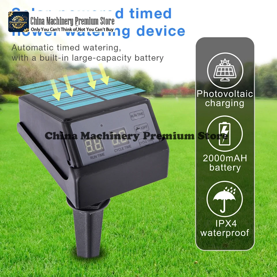 New Solar Powered Irrigation T - Outdoor Power Timer recension och pris