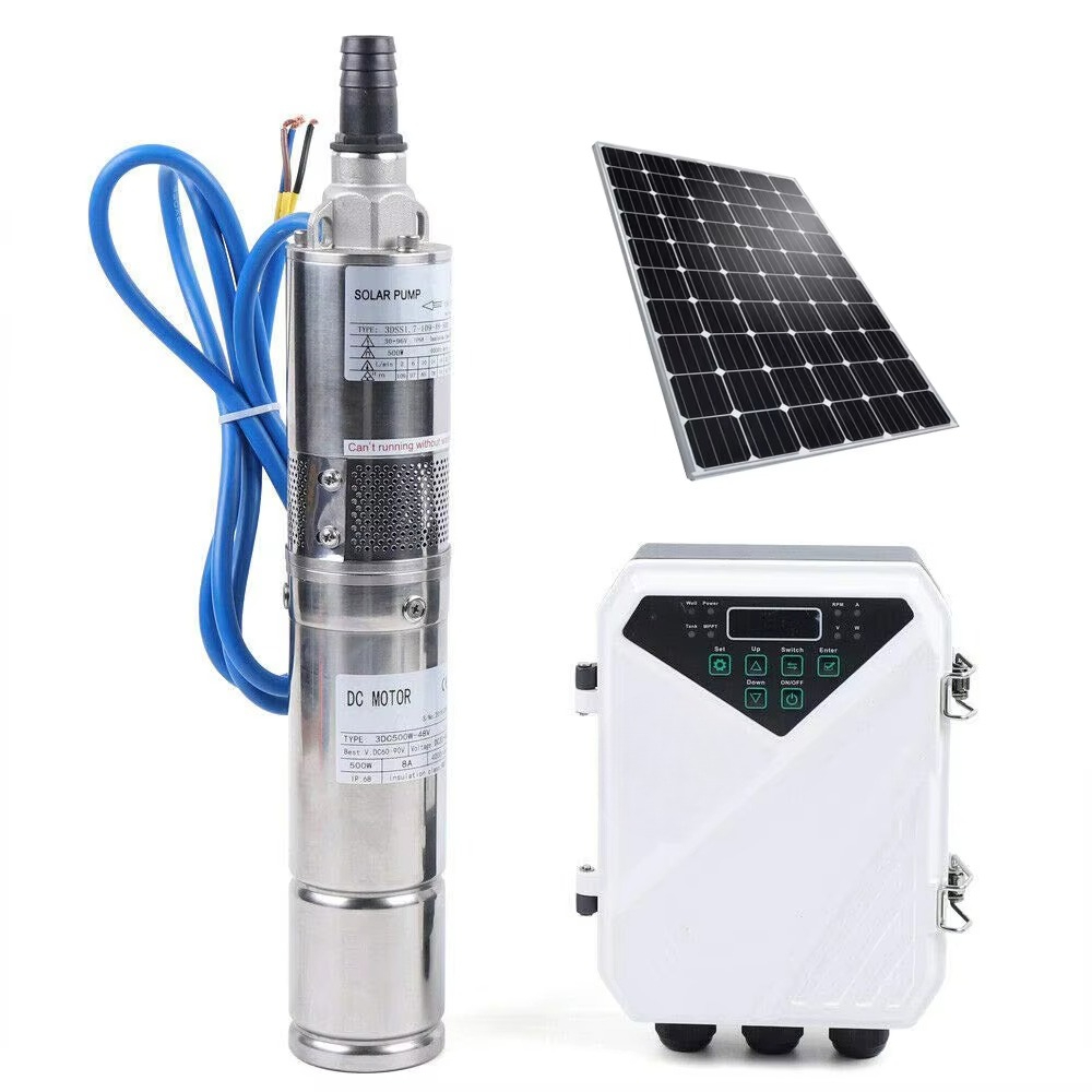 Dc High Pressure 48v 120m Deep - Water Pump Submersible recension och pris