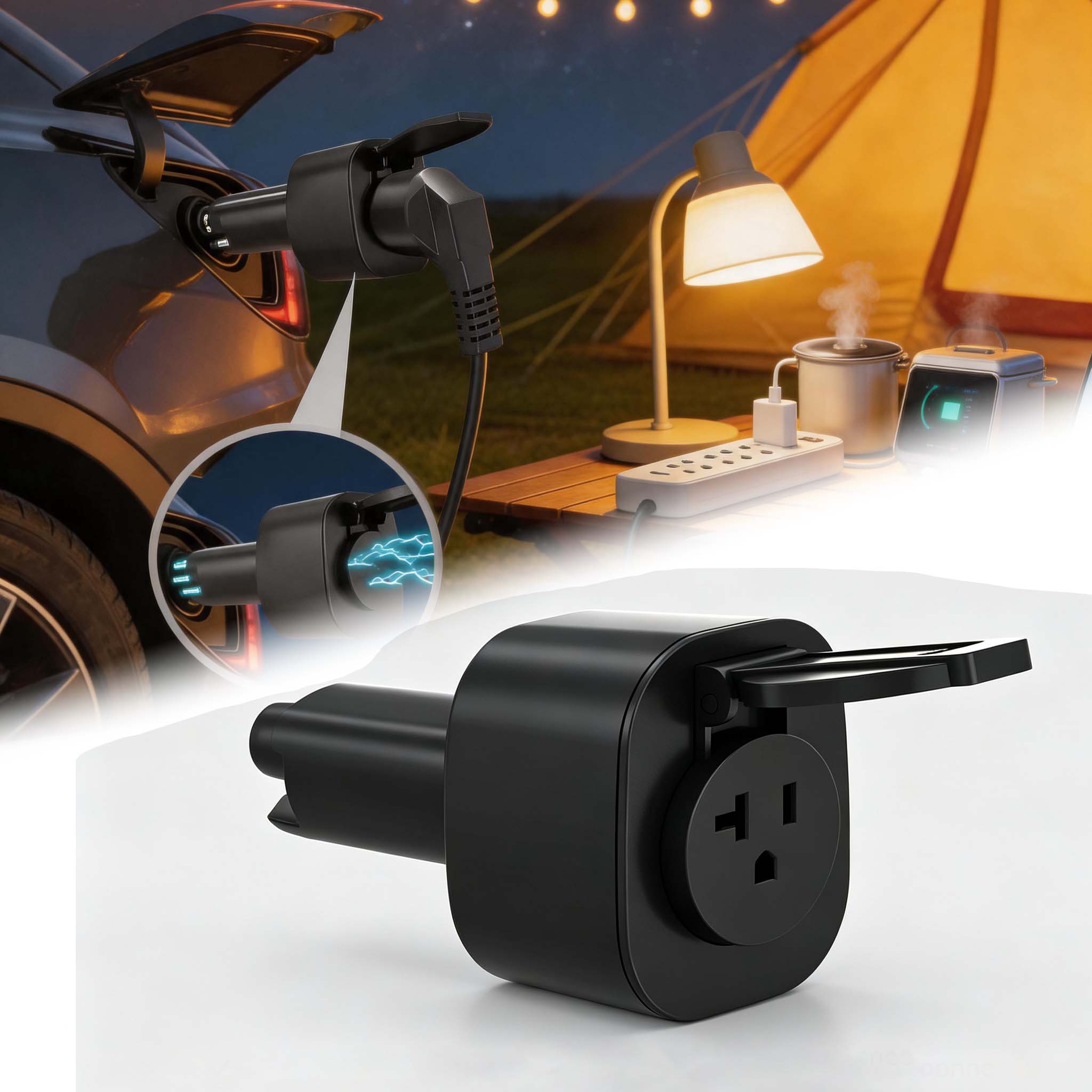 For Hyundai Ioniq 5/6 Kia EV6/ - Outdoor Power Outlet Extension recension och pris