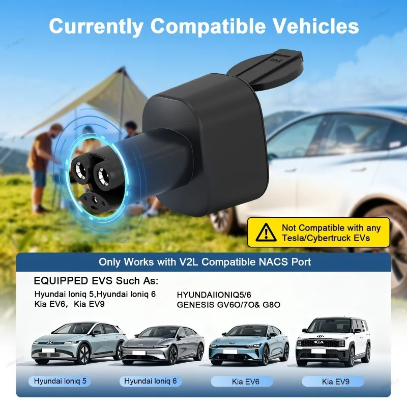 For Hyundai Ioniq 5/6 Kia EV6/ - Outdoor Power Outlet Extension recension och pris