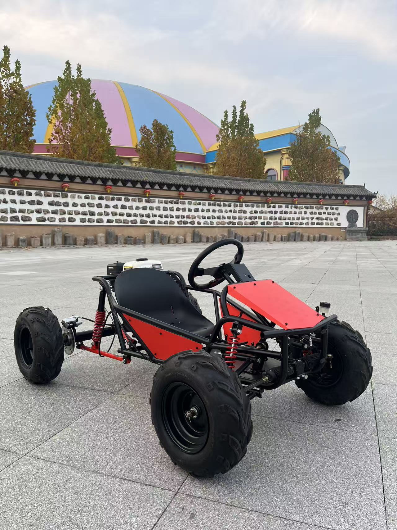 Steering Wheel Gas-Powered 212 - Outdoor Power Wheels recension och pris