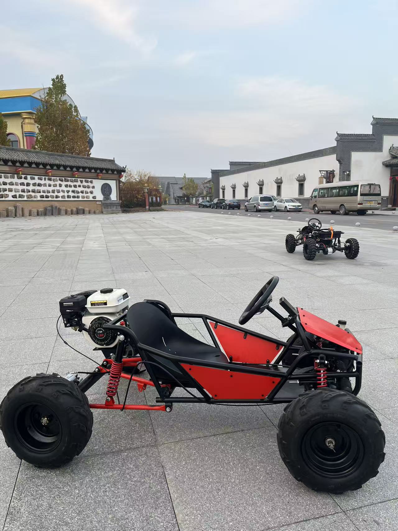 Steering Wheel Gas-Powered 212 - Outdoor Power Wheels recension och pris