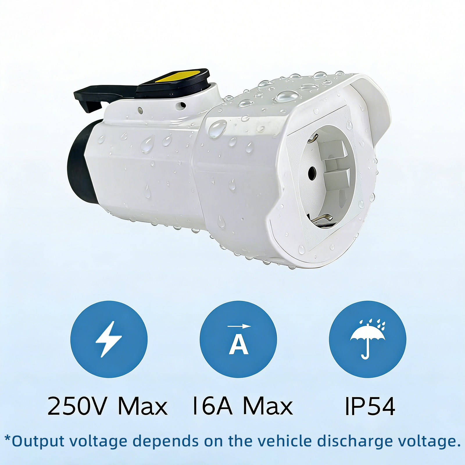 EVqiaoyi Type1 V2L Discharger  - Outdoor Power Plug recension och pris