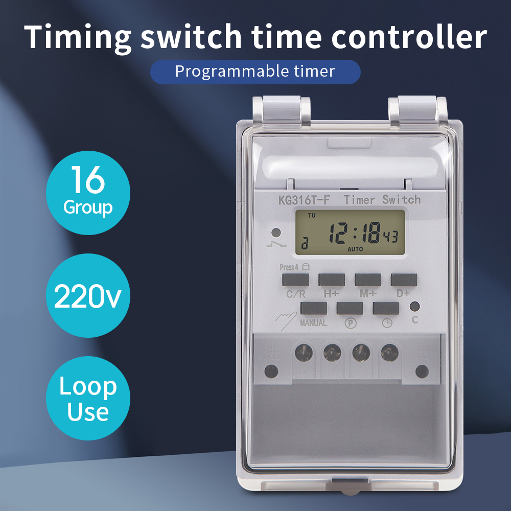 Digital Timer Switch 220V 30A  - Outdoor Power Timer recension och pris