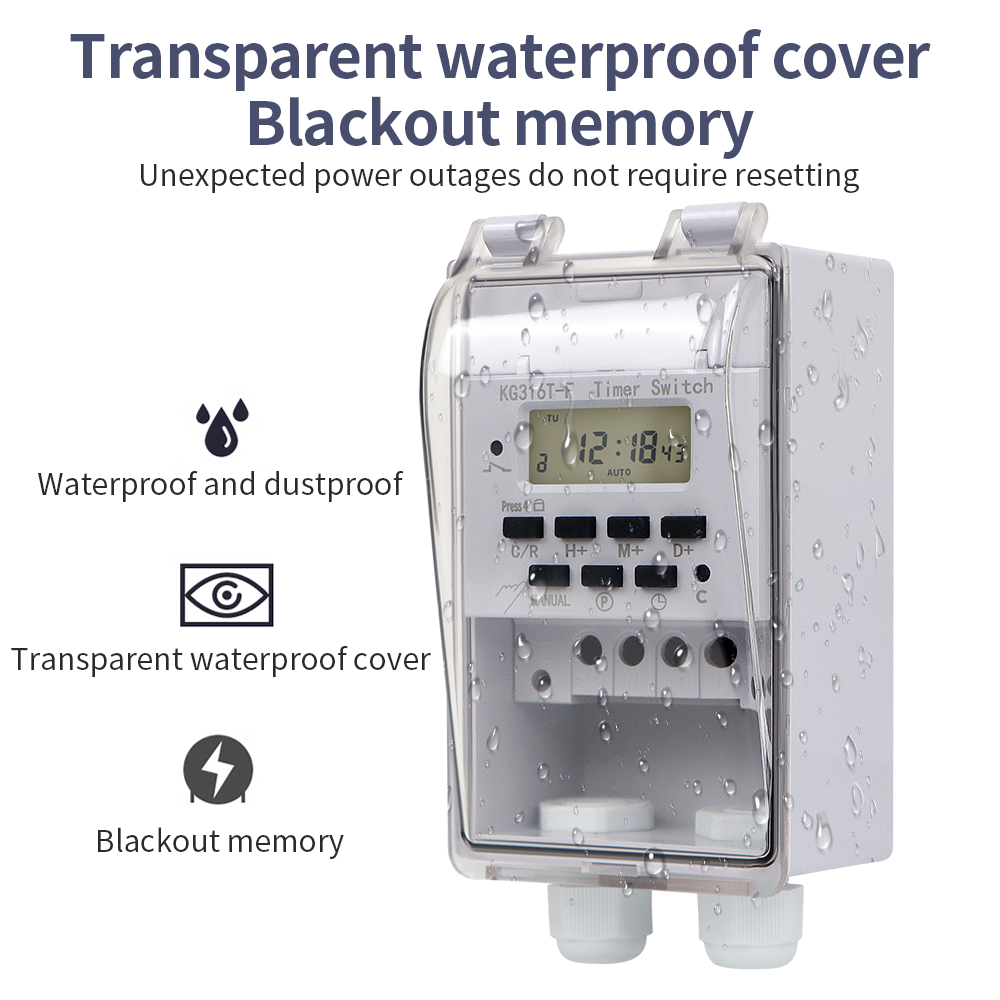 Digital Timer Switch 220V 30A  - Outdoor Power Timer recension och pris