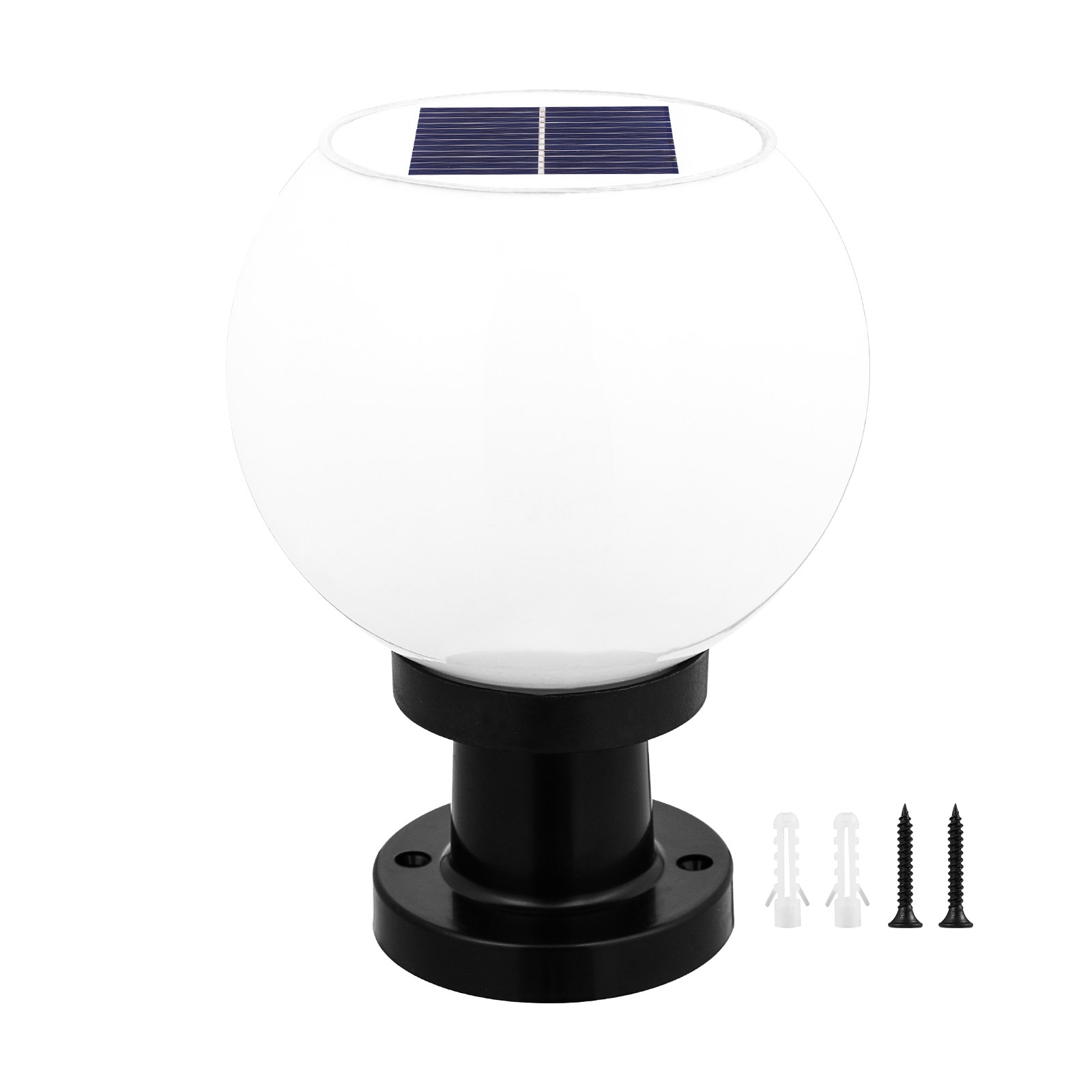 1 Solar Powered Round LED Wall - Outdoor Powerwall recension och pris
