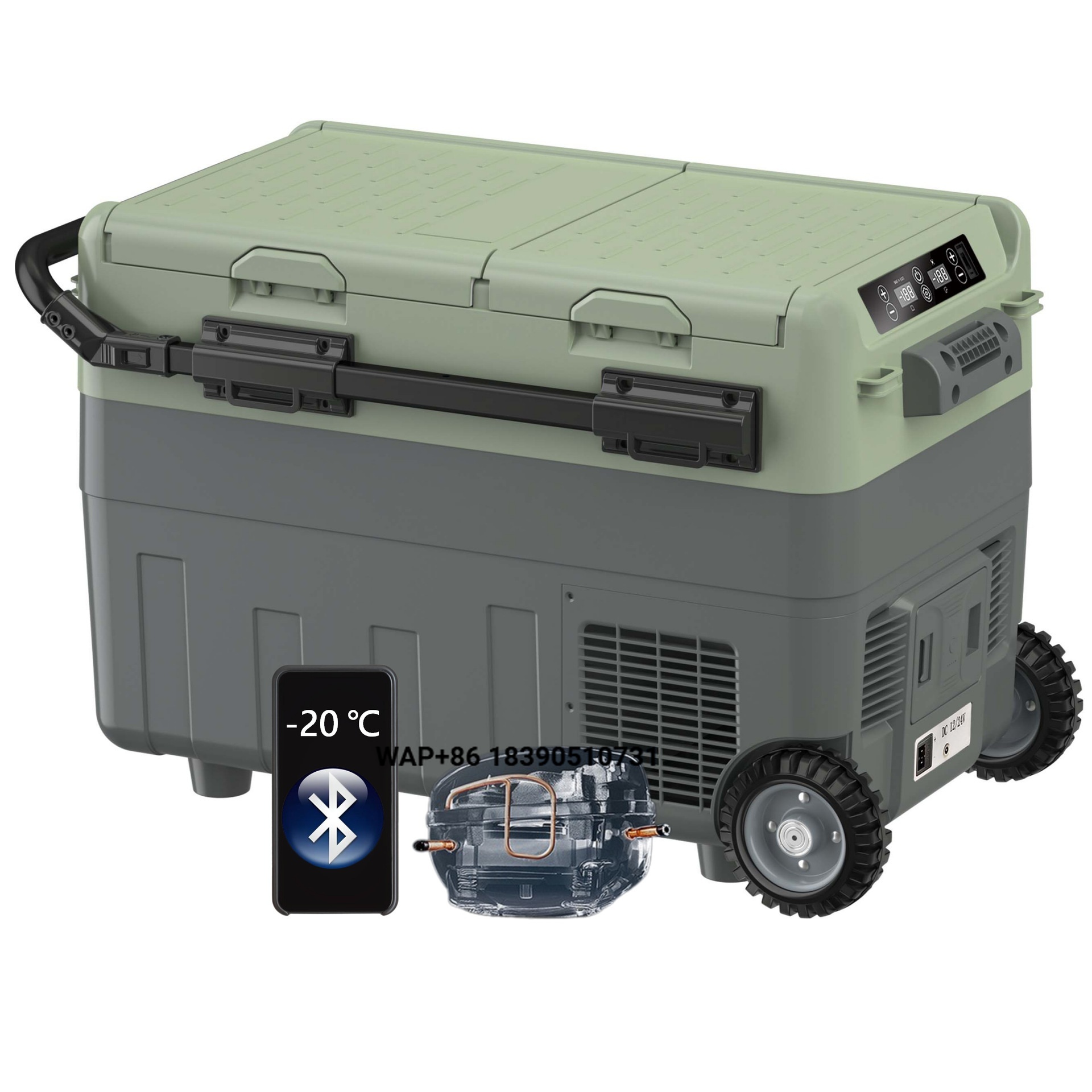 40L Dual-Compartment Portable  - Outdoor Power Wheels recension och pris