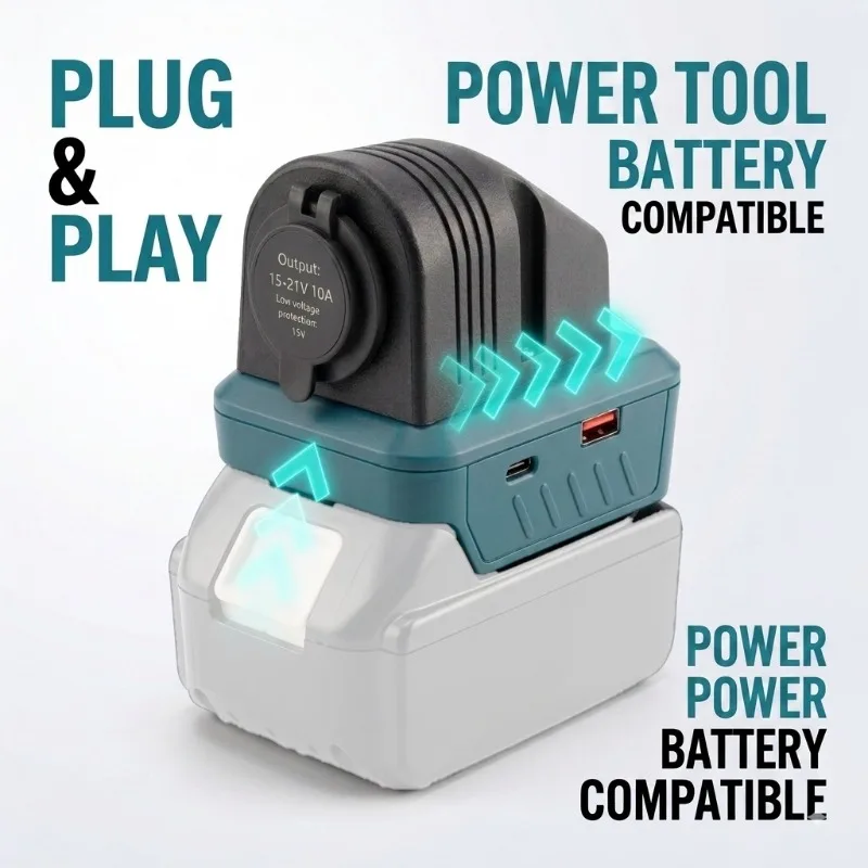 Portable Power Adapter for Mak - Outdoor Power Adapter Usb recension och pris