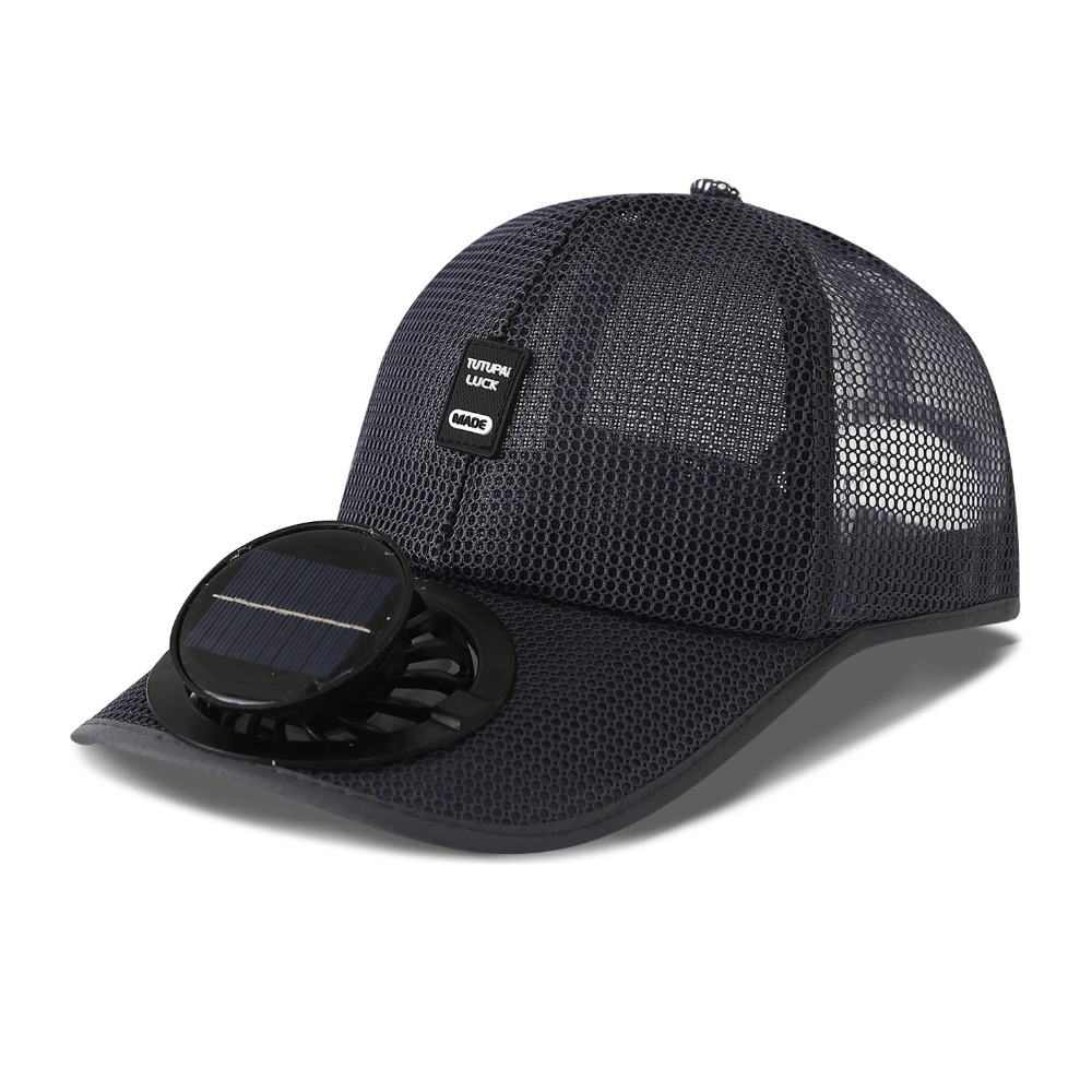 Unisex Solar Powered Fan Cap F - Outdoor Powersports recension och pris