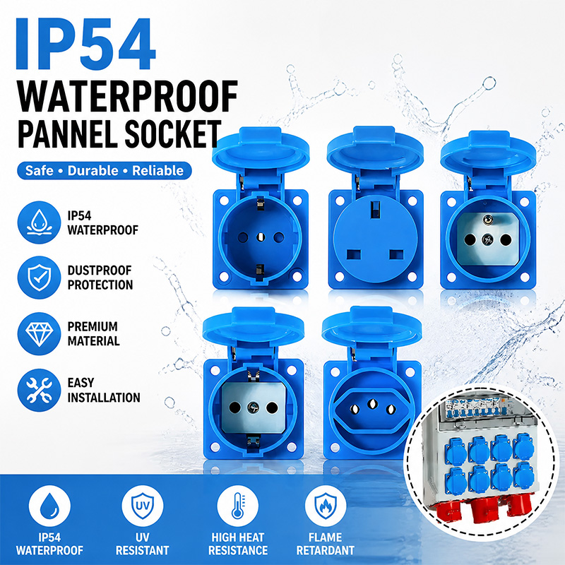 IP54 16A Waterproof Industrial - Outdoor Power Solutions recension och pris