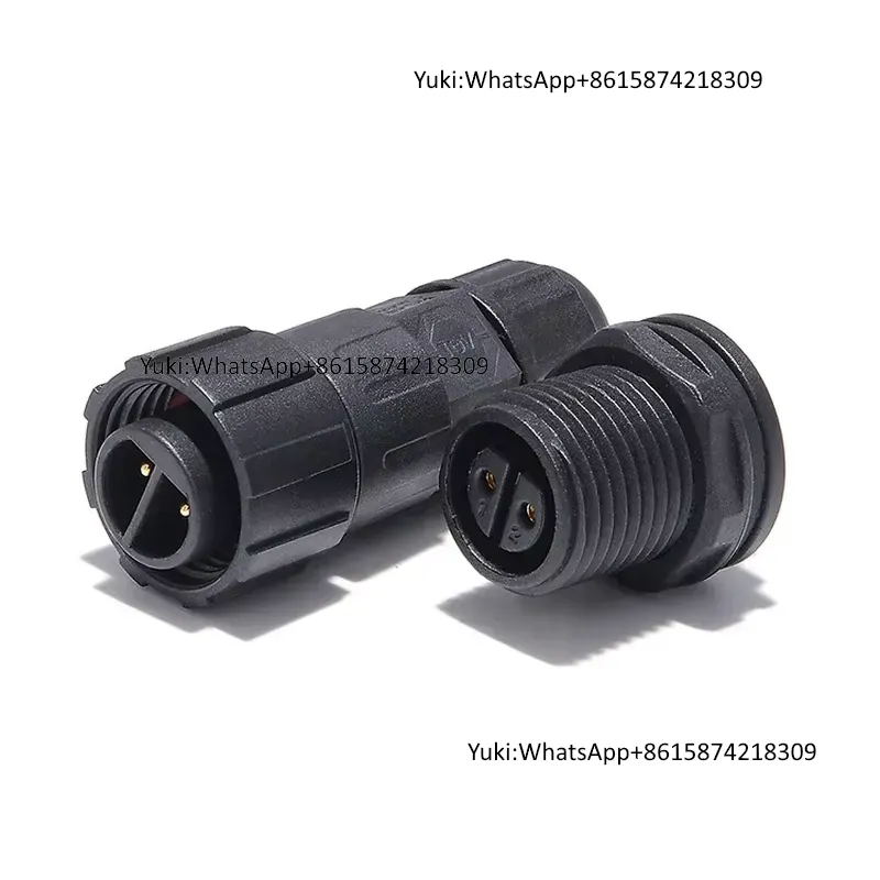 IP68 Waterproof LLT M16 2pin C - Outdoor Power Plug recension och pris