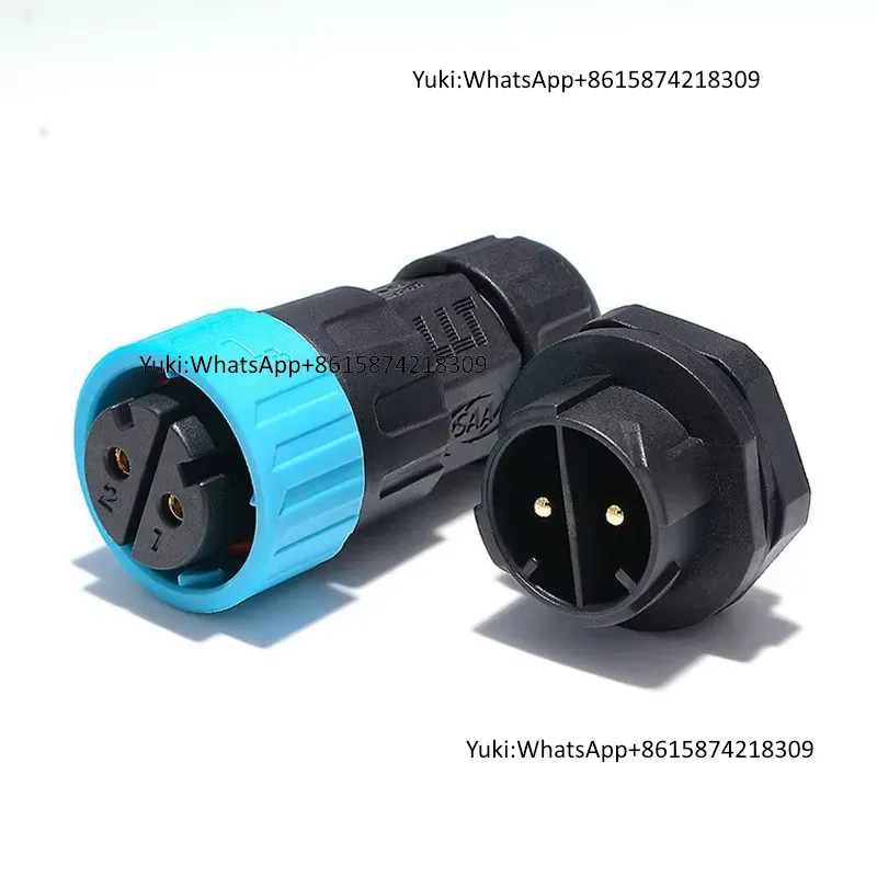 IP68 Waterproof LLT M16 2pin C - Outdoor Power Plug recension och pris