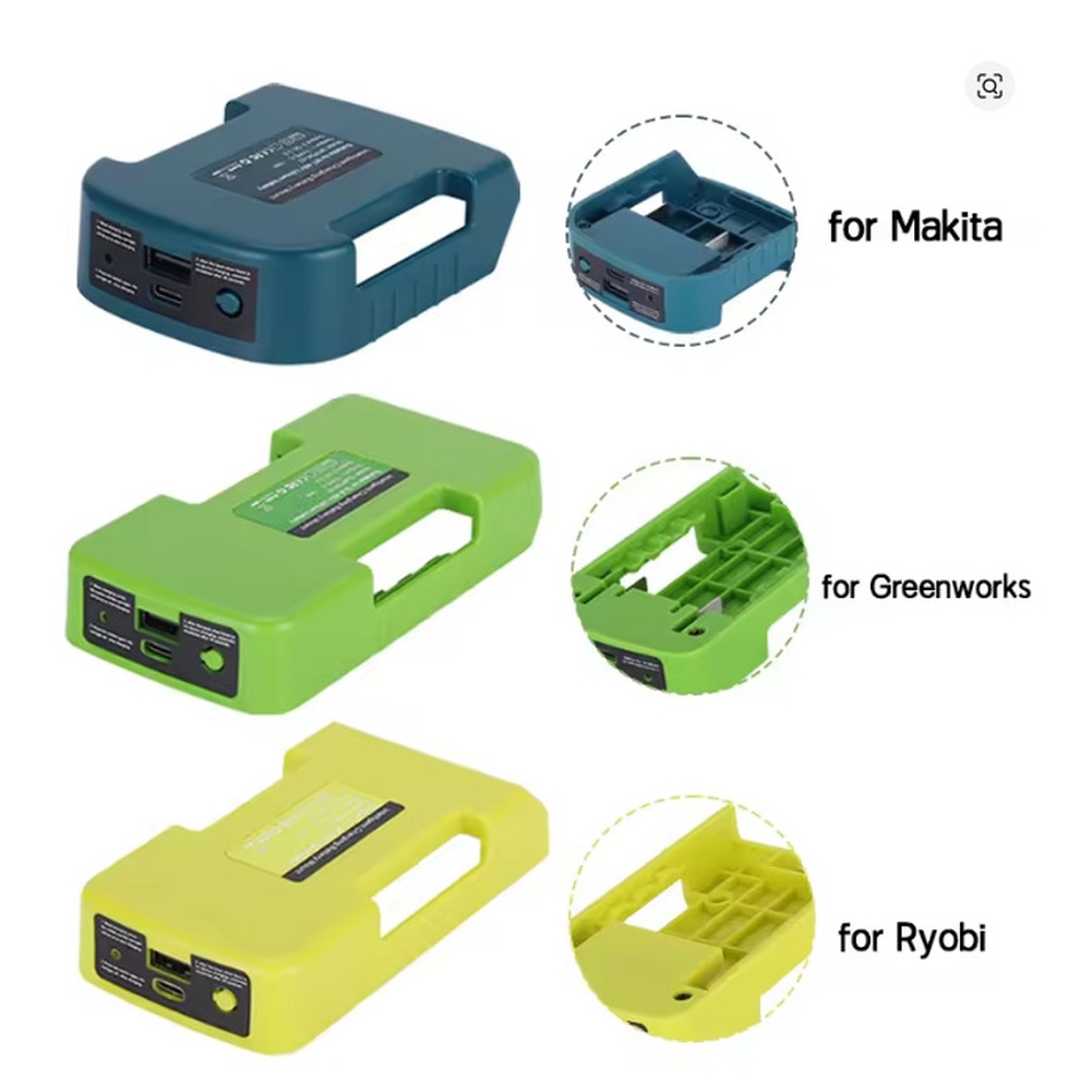 40V Belt Attachment USB Charge - Outdoor Power Adapter Usb recension och pris