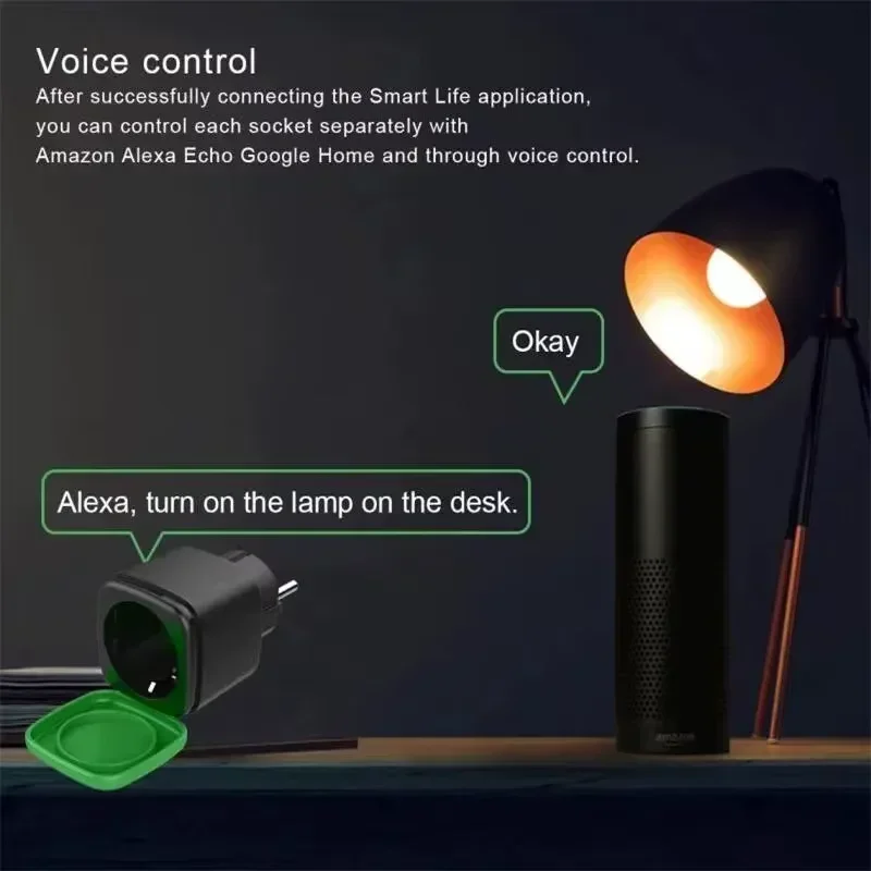 Tuya EU 16A WiFi Smart Waterpr - Outdoor Power Plug recension och pris