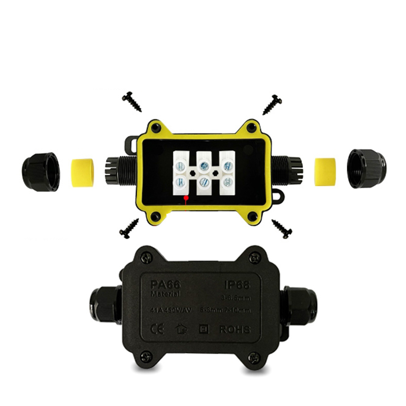 Junction Box Waterproof IP68 2 - Outdoor Power Plug recension och pris