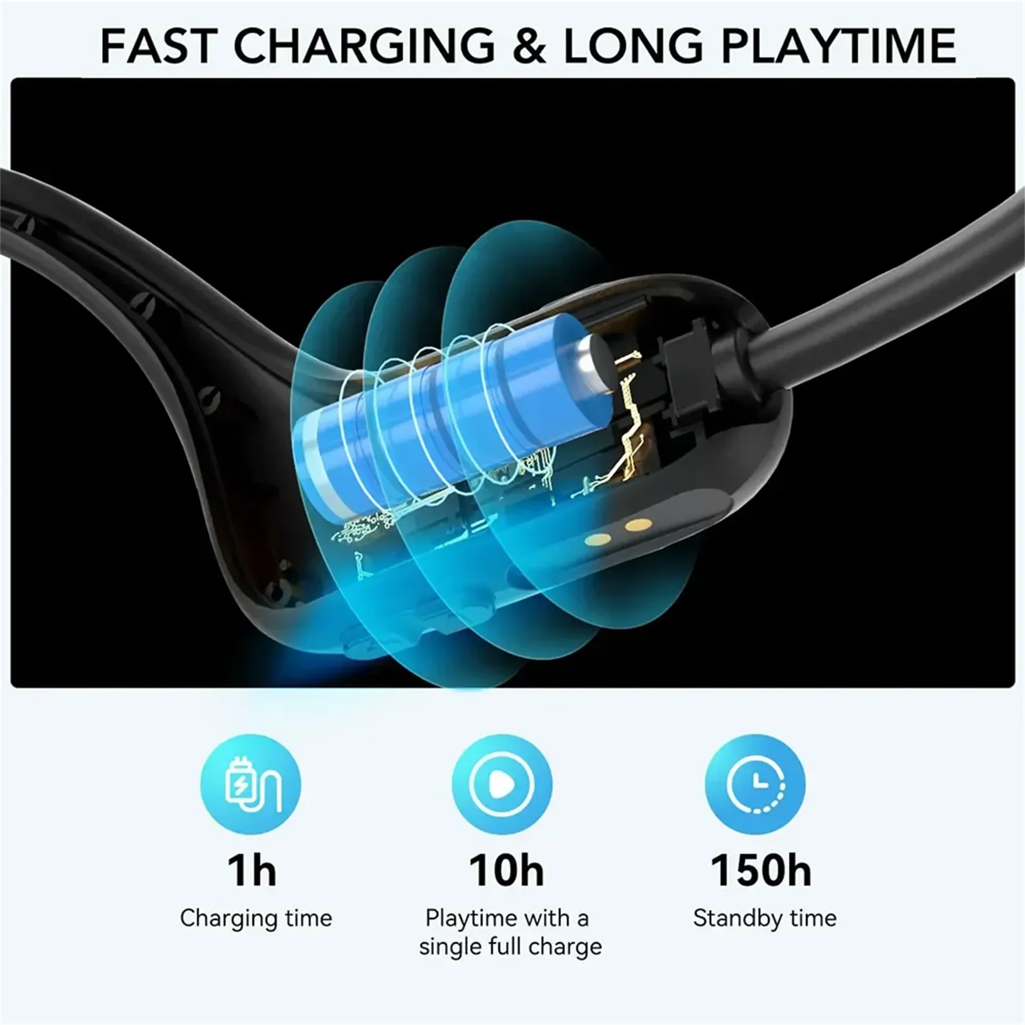 NUROUM Bluetooth Earphone Neck - Outdoor Power Adapter Usb recension och pris