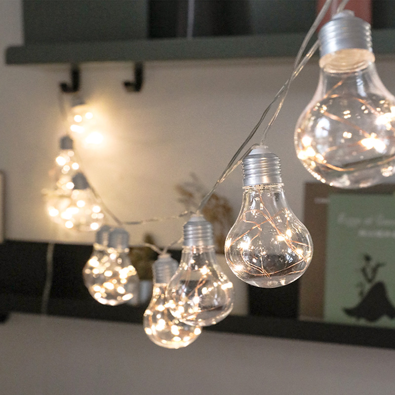 4M 10Bulbs Patio String Light  - Outdoor Power Adapter Usb recension och pris