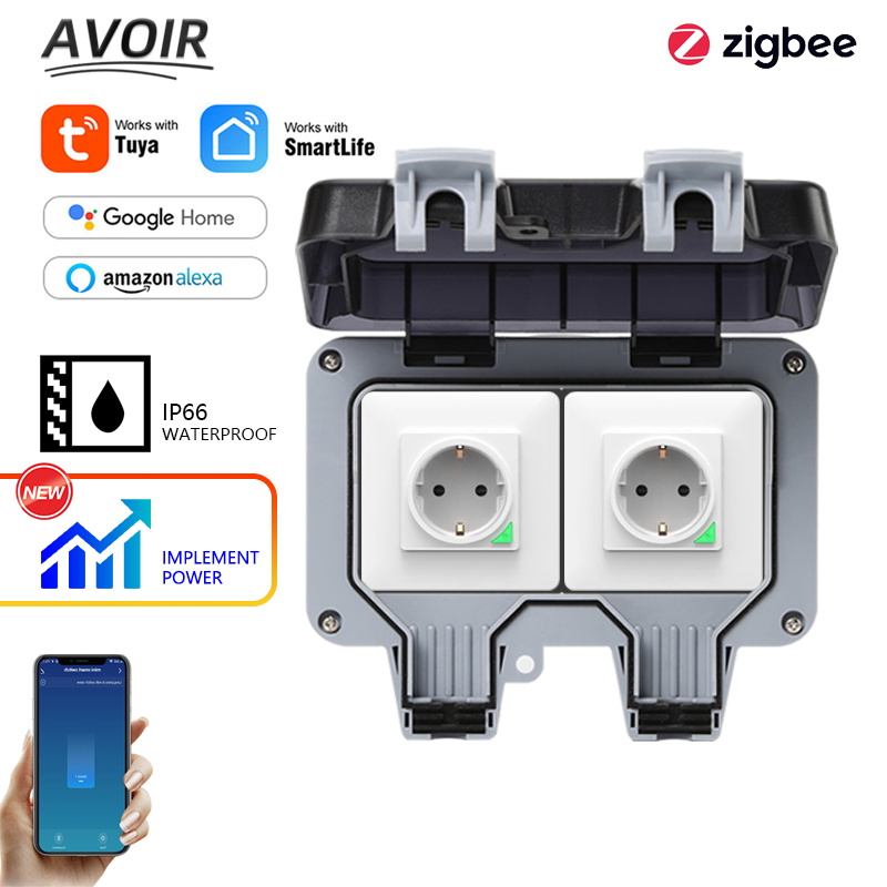 Avoir Tuya Zigbee Electrical S - Outdoor Power Timer recension och pris