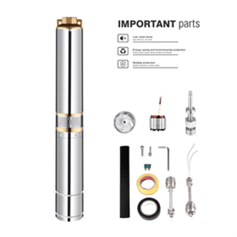 Q3SC3.8-180 Dc Solar Submersib - Water Pump Submersible recension och pris