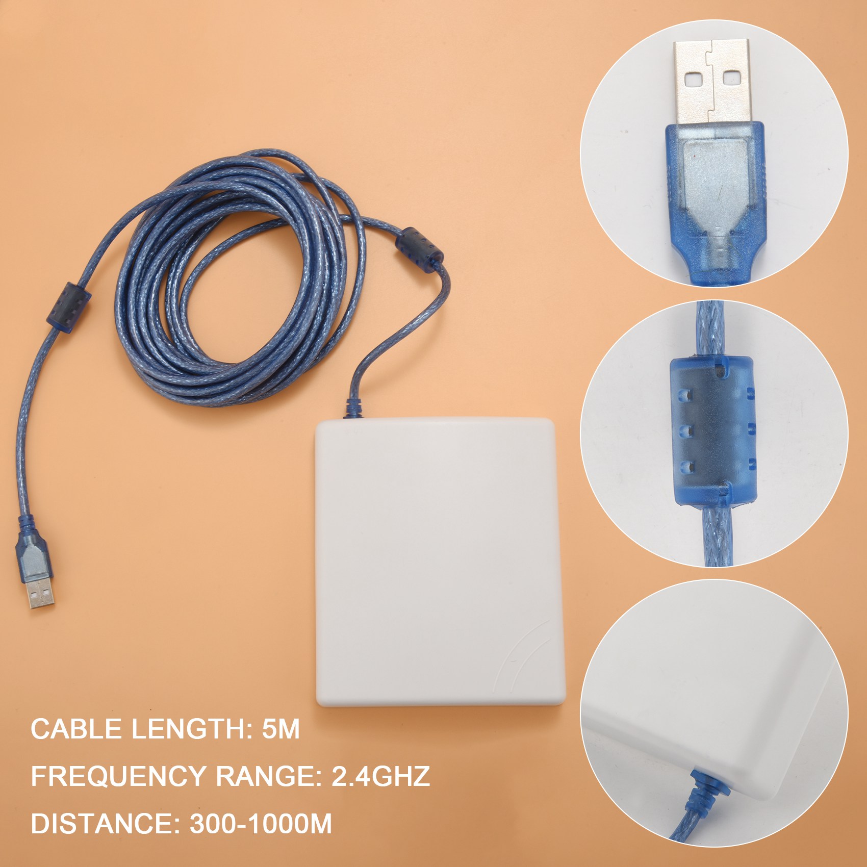 A53M-150Mbps High Gain 14Dbi A - Outdoor Power Adapter Usb recension och pris