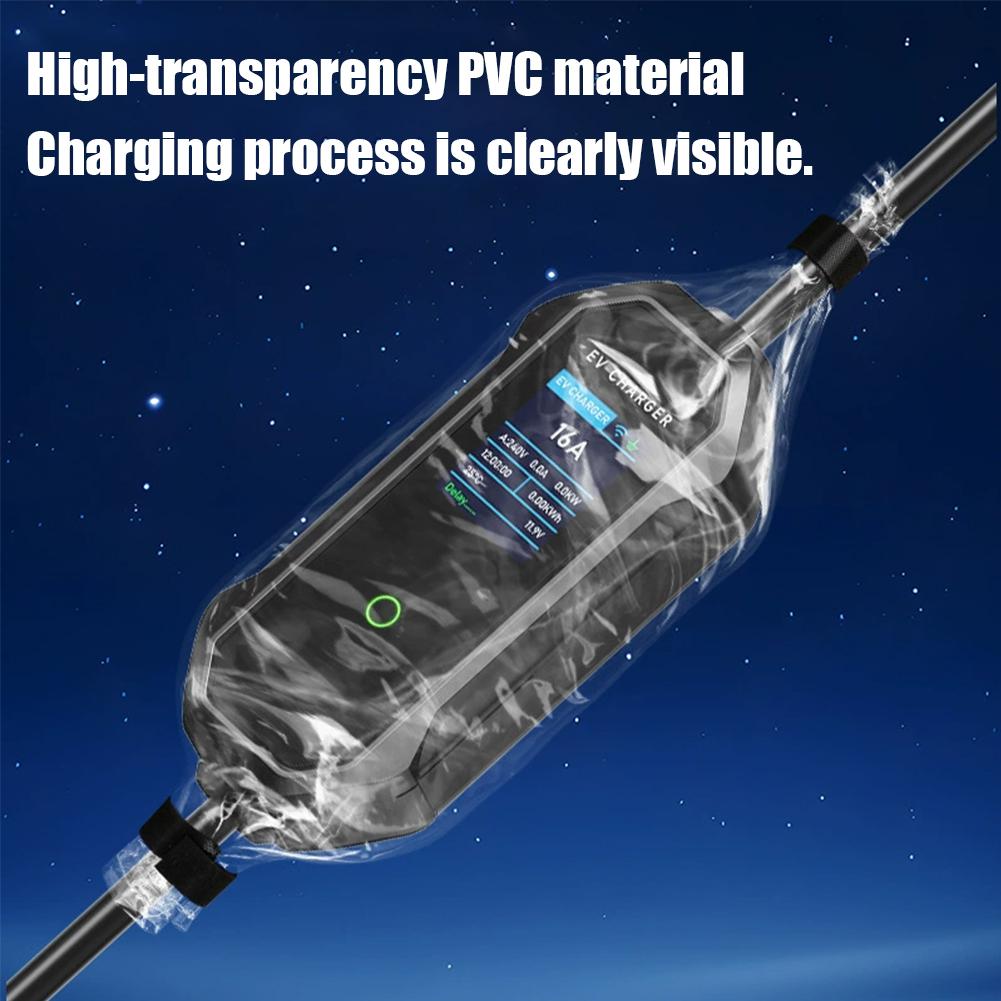 Waterproof EV Charger Rain Cov - Outdoor Power Plug recension och pris
