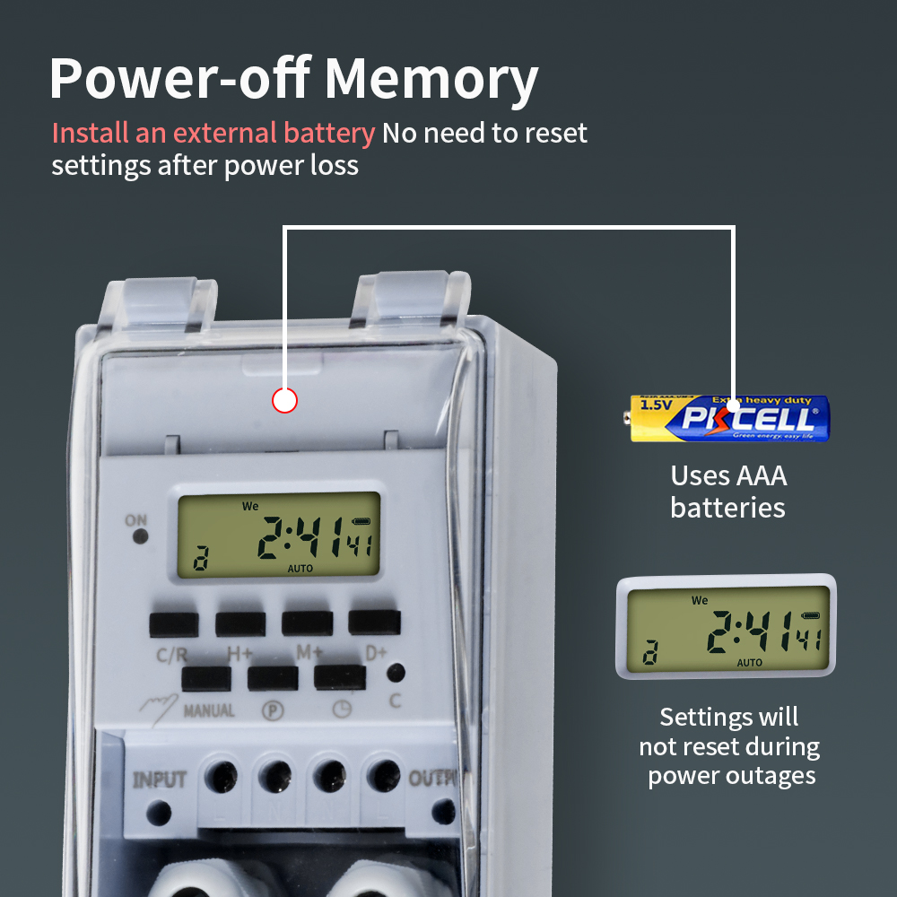 TNCE 30A Timer Switch, Waterpr - Outdoor Power Timer recension och pris