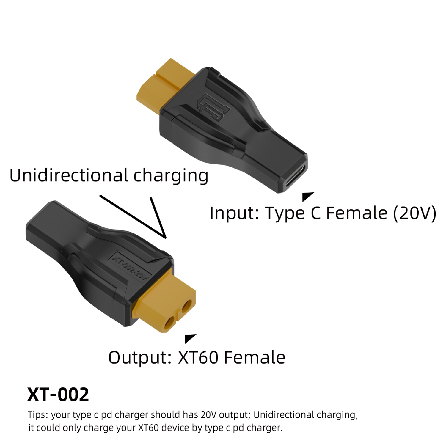USB C to XT60 Adapter Converte - Outdoor Power Adapter Usb recension och pris