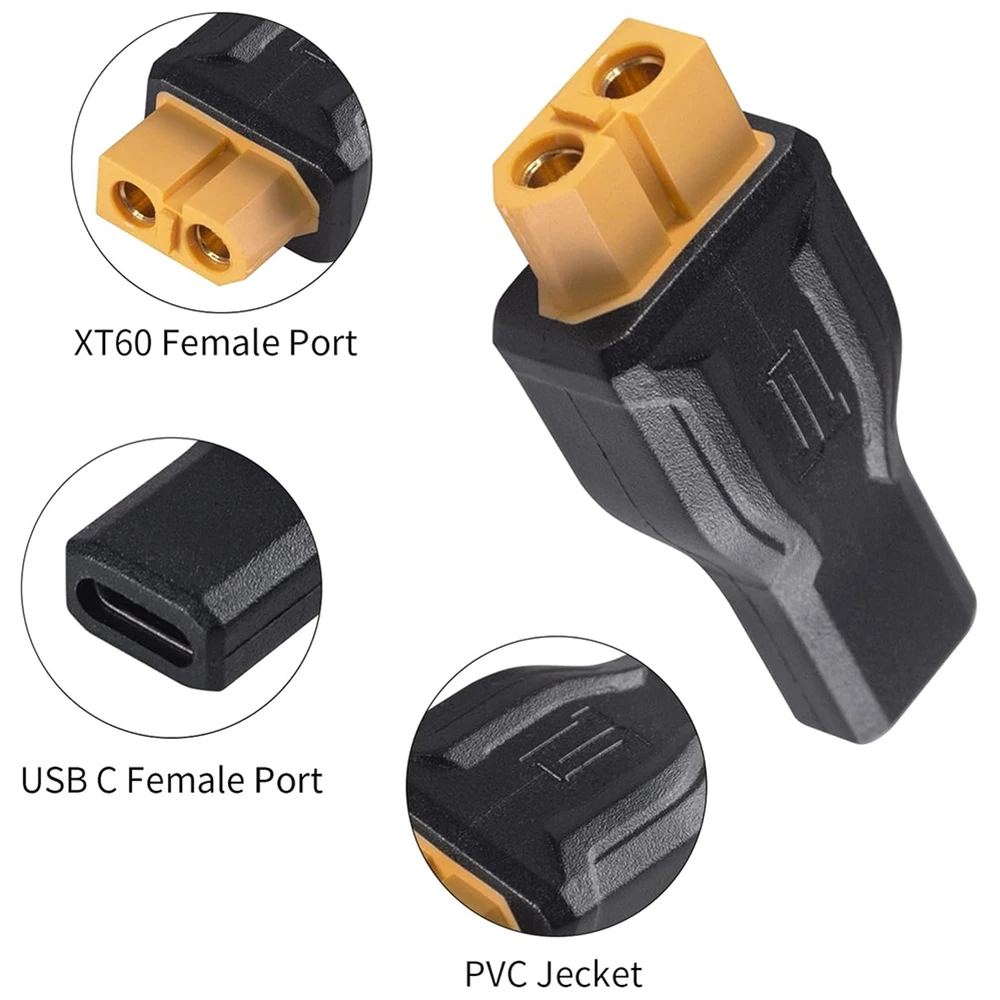 USB C to XT60 Adapter Converte - Outdoor Power Adapter Usb recension och pris