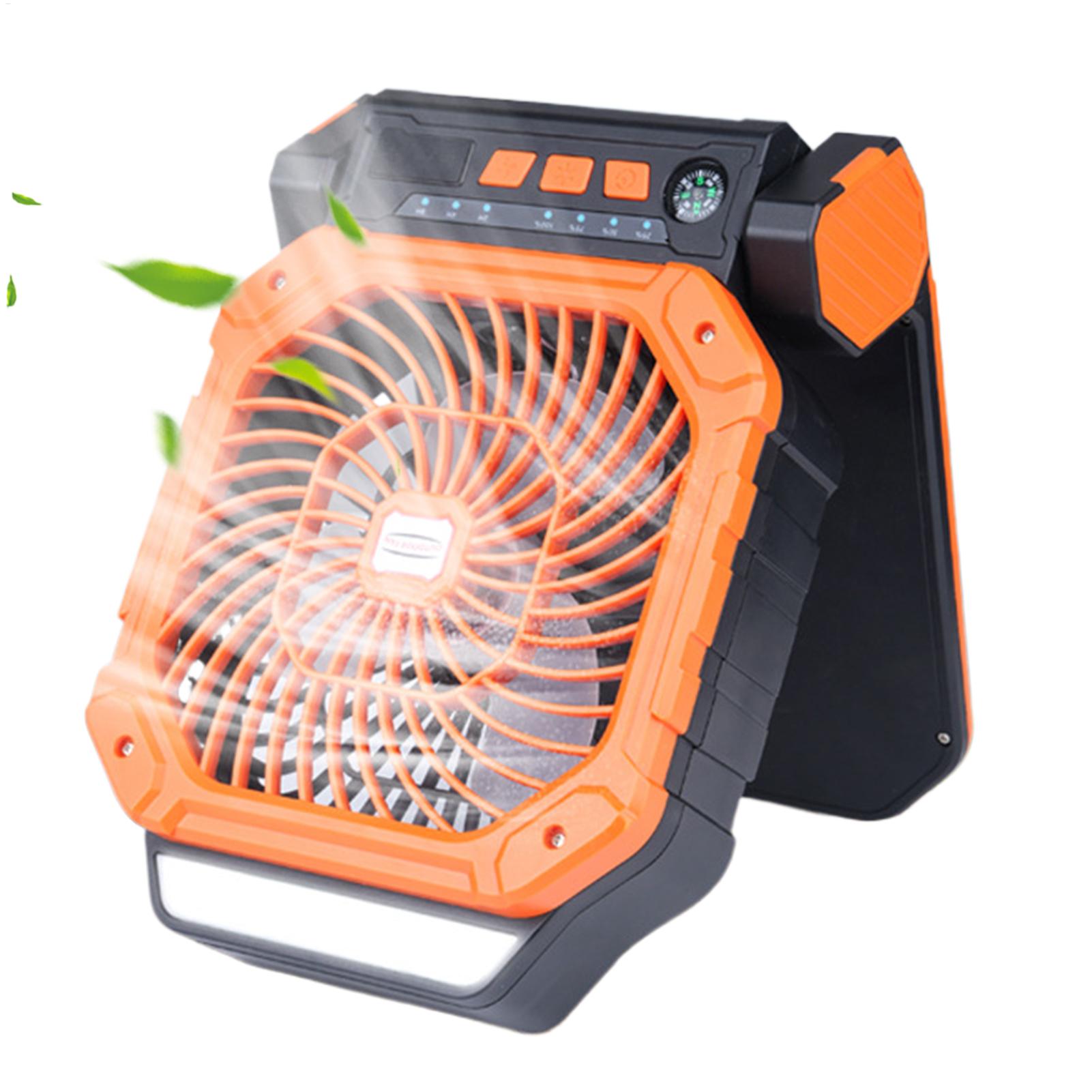 Solar-powered outdoor fan USB  - Outdoor Power Timer recension och pris