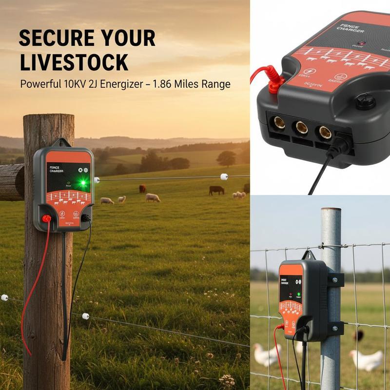 Livestock Energizer 10kV 2J Fo - Outdoor Power Plug recension och pris