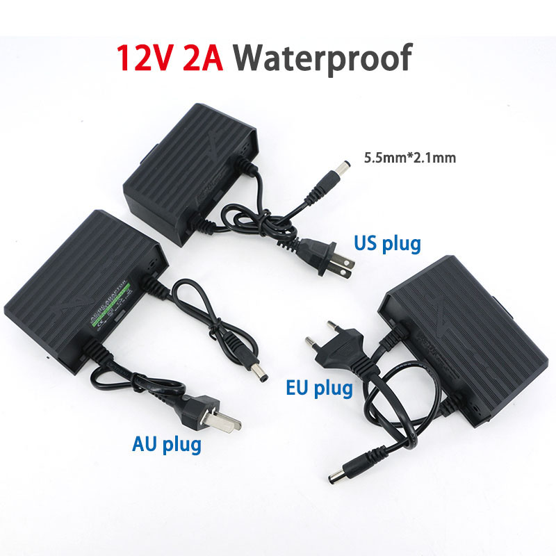 Waterproof AC 100V 240V to DC  - Outdoor Power Plug recension och pris